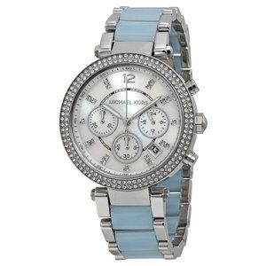 Michael Kors MK6138 PARKER MOP 🐠 BRAND NEW WATCH
